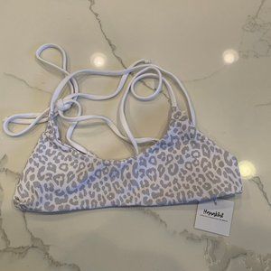 ✨NWT • Makena Leopard Bikini Top •